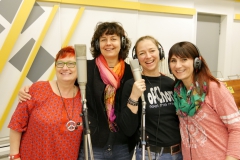 Birgit, Ulrike, Saskia und Vali